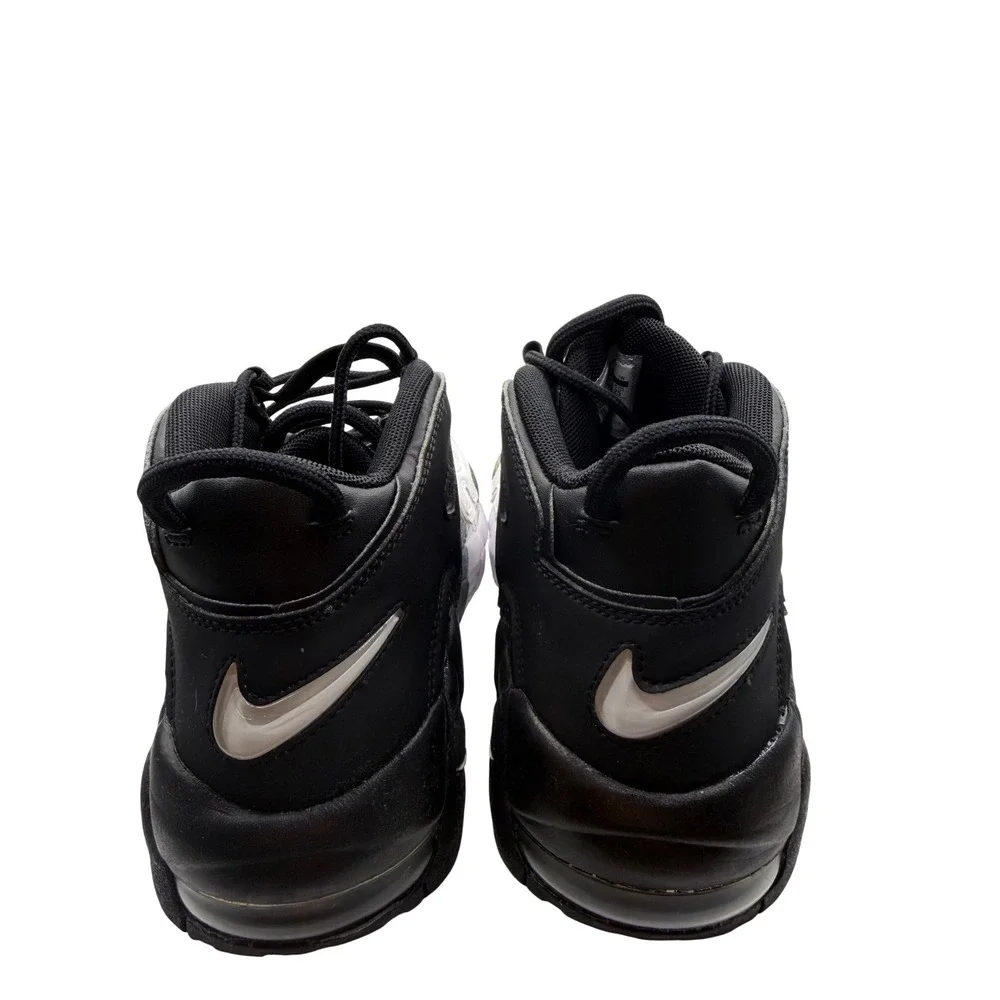 Nike Air More Uptempo GS Tri-Color Black Grey White 415082-005 Size 7Y